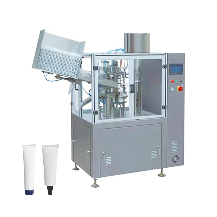 Automatinis ultragarso plastikinių vamzdžių užpildymo sandarinimo aparatas