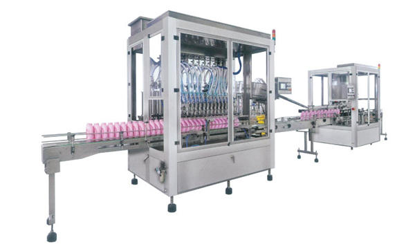 Visiškas automatinis skystų muilų ploviklių šampūnų užpildymo aparatas